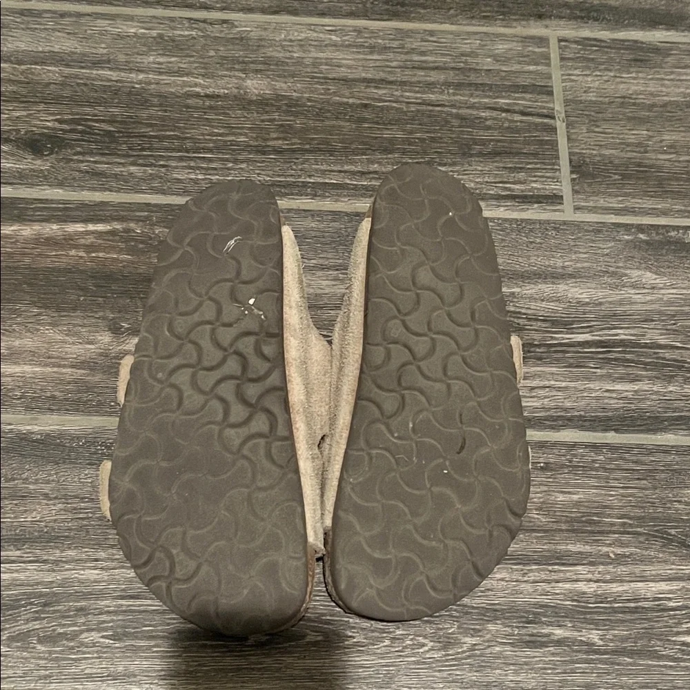 Birkenstock Tan Suede Sandals - Picture 2 of 4